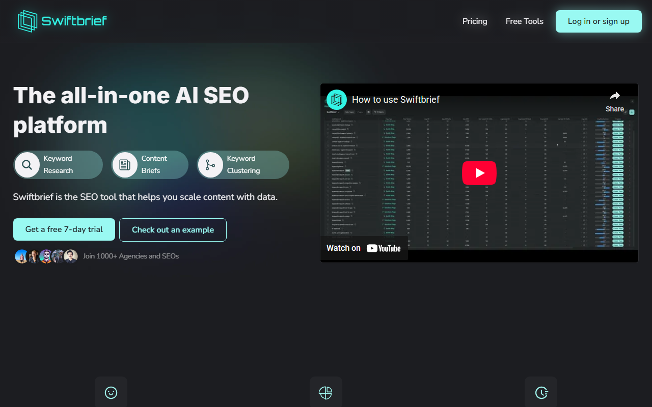 Swiftbrief screenshot