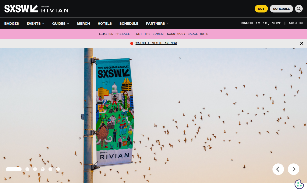 SXSW screenshot