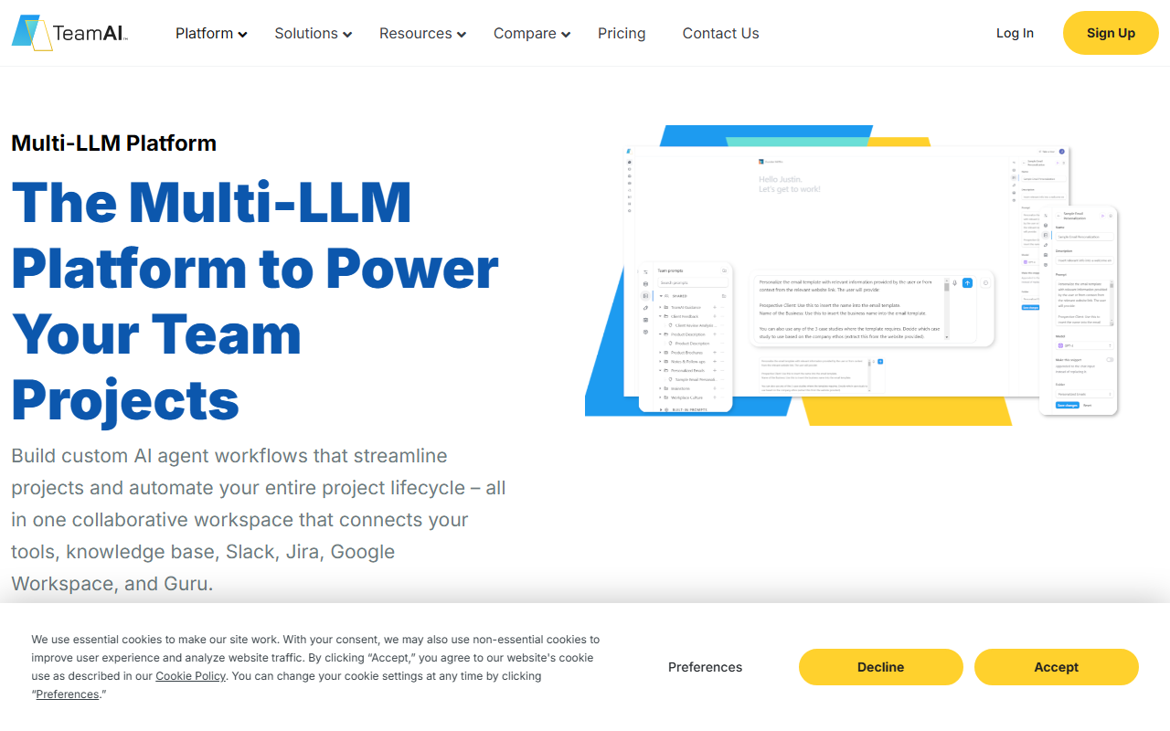 TeamAI screenshot