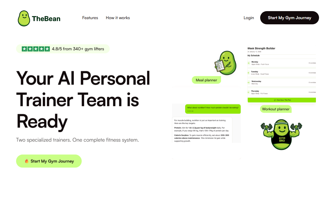 thebean.ai screenshot