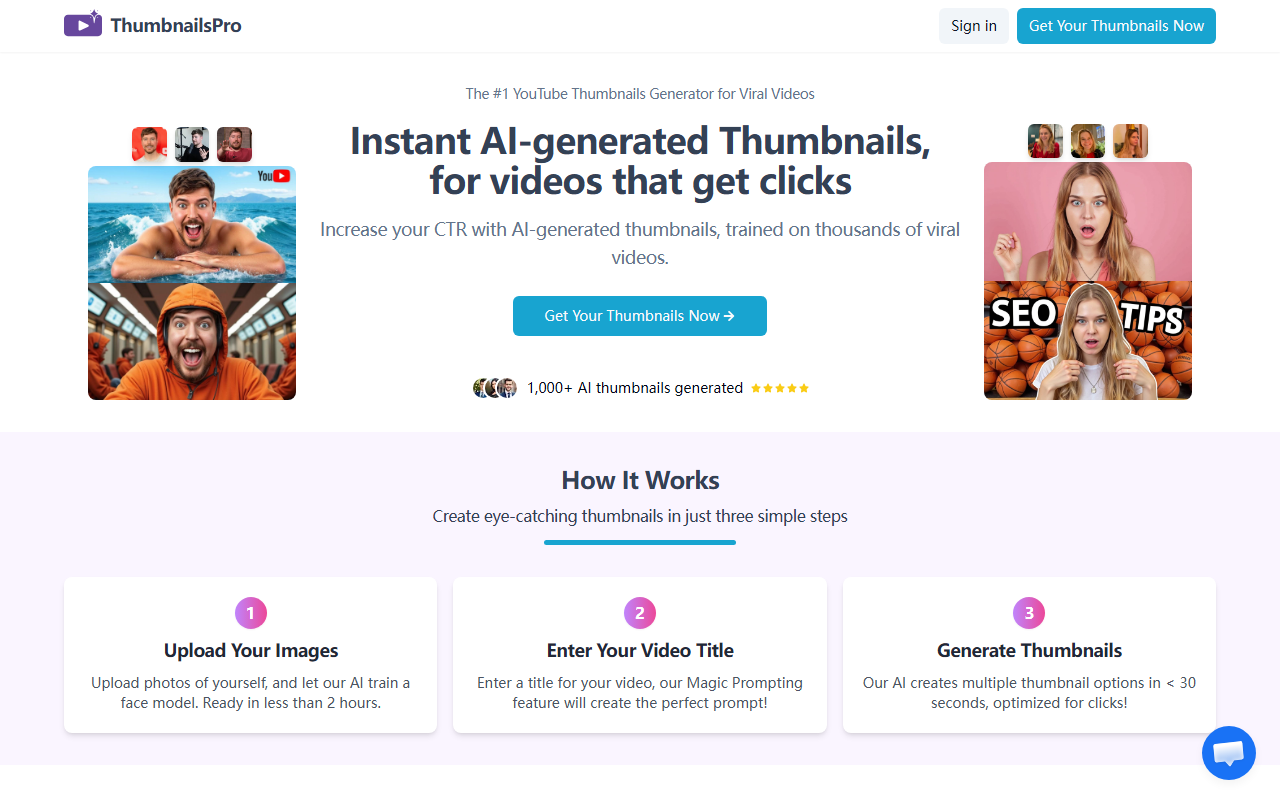 ThumbnailsPro screenshot