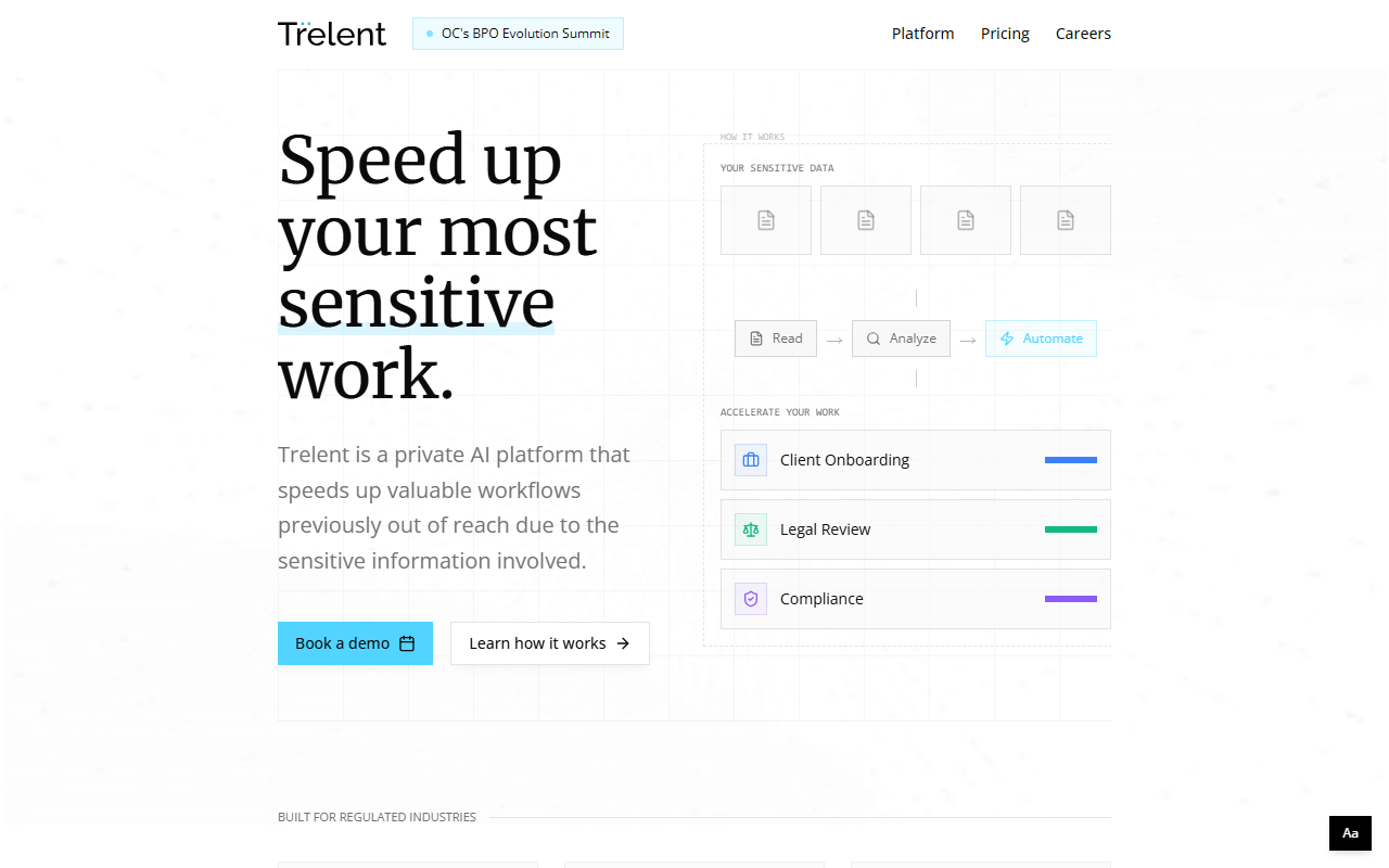 Trelent screenshot