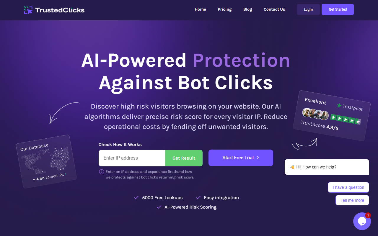Trusted Clicks screenshot