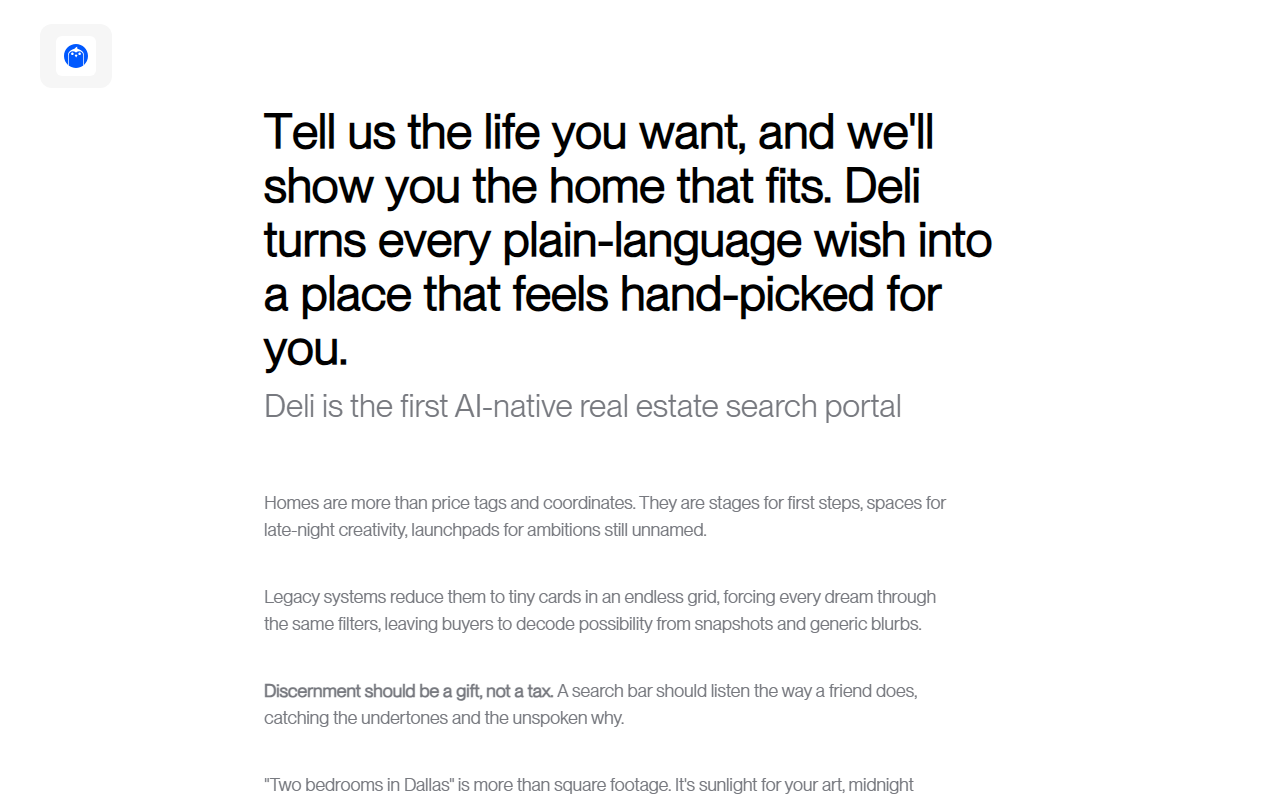 Deli screenshot