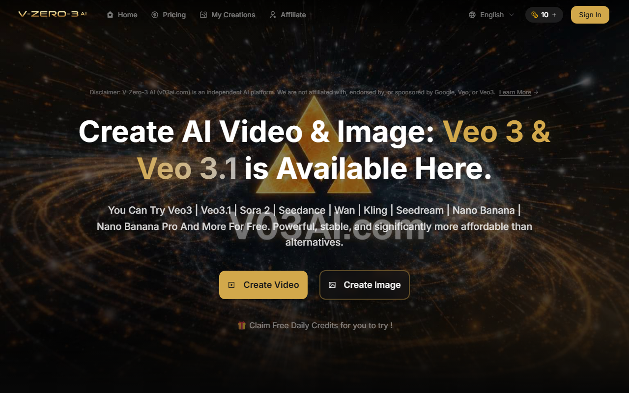 V-Zero-3 AI screenshot
