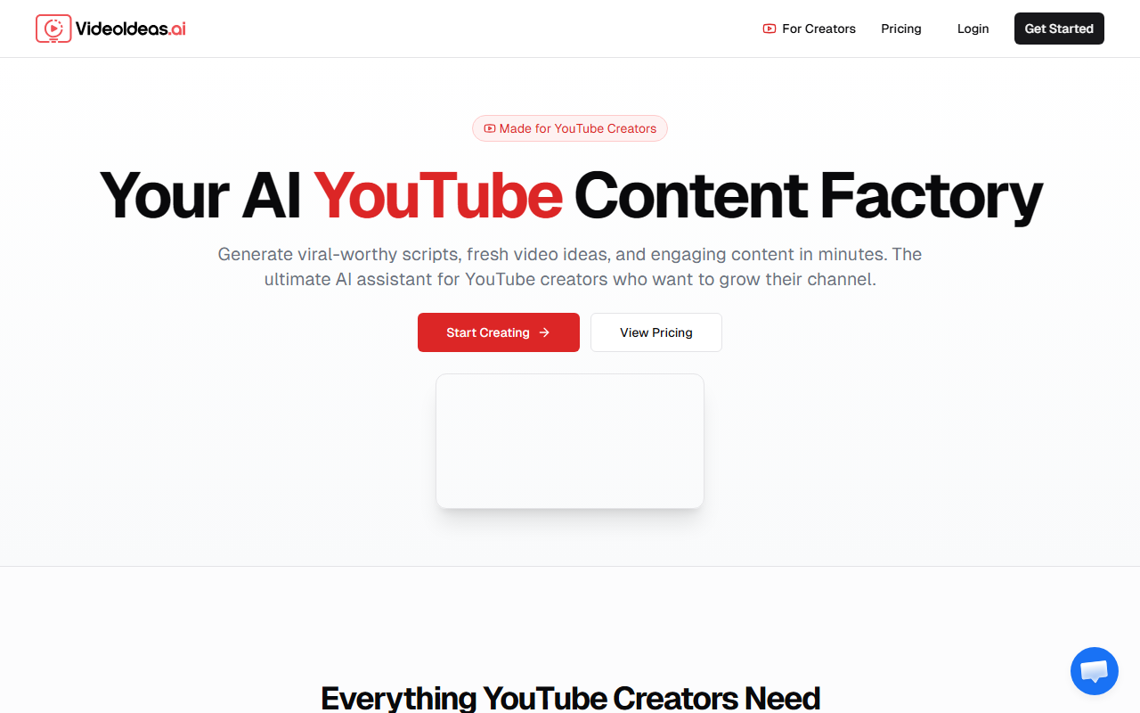 VideoIdeas.ai screenshot