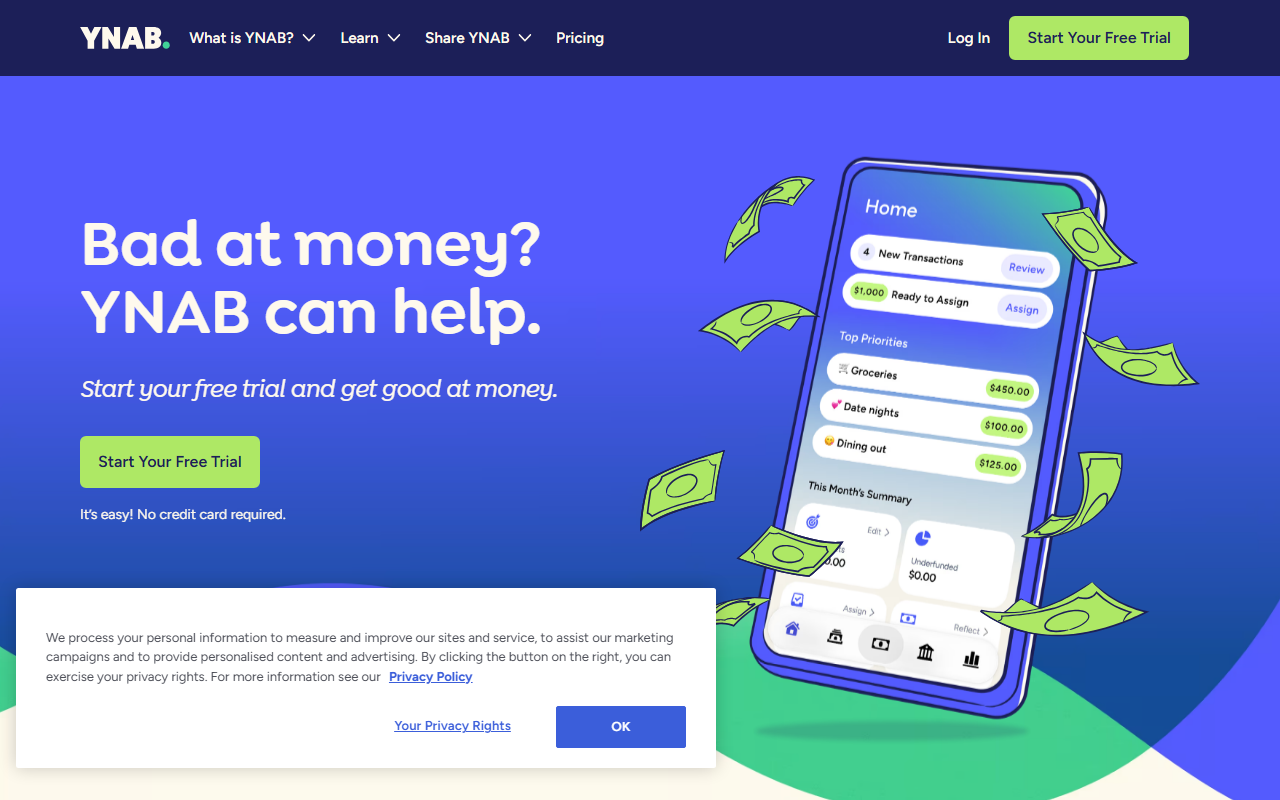 YNAB screenshot